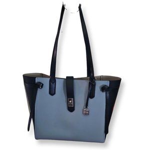 NWT Michael Kors Light Blue /Dark Blue Tote